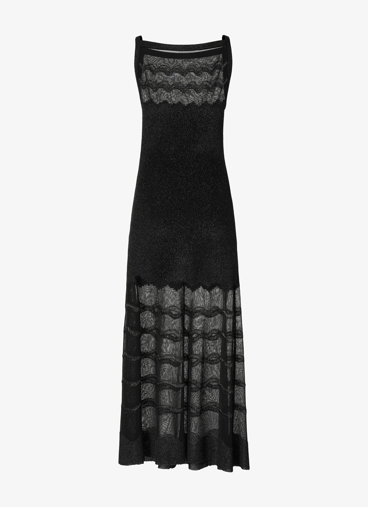 SLEEVELESS DRESS COTILLON BLACK ALAÏA BLACK  SLEEVELESS DRESS COTILLON BLACK